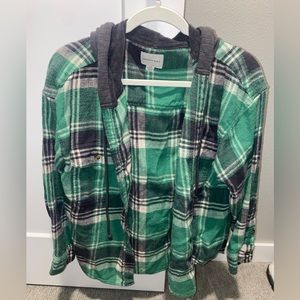 Hooded Flannel